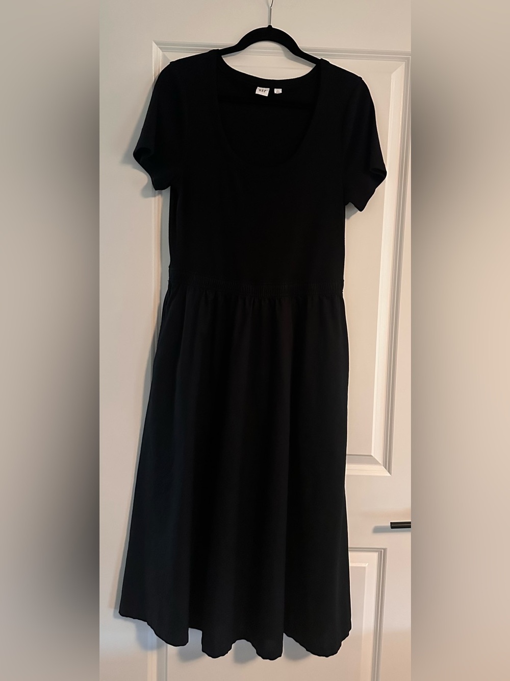 GAP Black Short Sleeve Casual Girls Dress